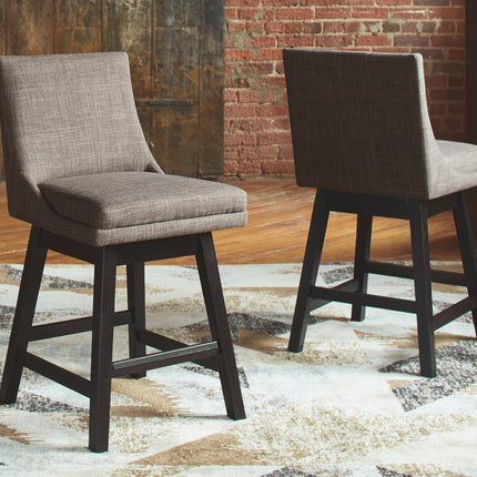 Tallenger - Swivel Barstool (Set of 2) Signature Design by Ashley® 