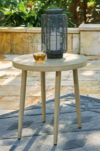 Thumbnail for Swiss Valley - Beige - Round End Table