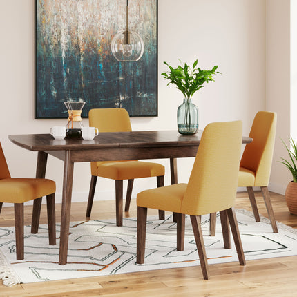 Lyncott - Butterfly Extension Table Set Signature Design by Ashley® 