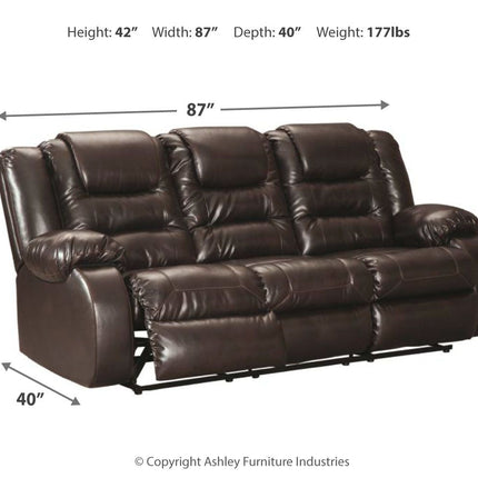 Vacherie - Reclining Sofa Ashley Furniture 