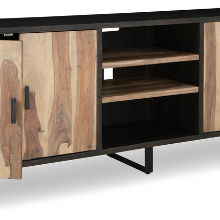 Bellwick - Natural / Brown - Accent Cabinet Signature Design by Ashley® 