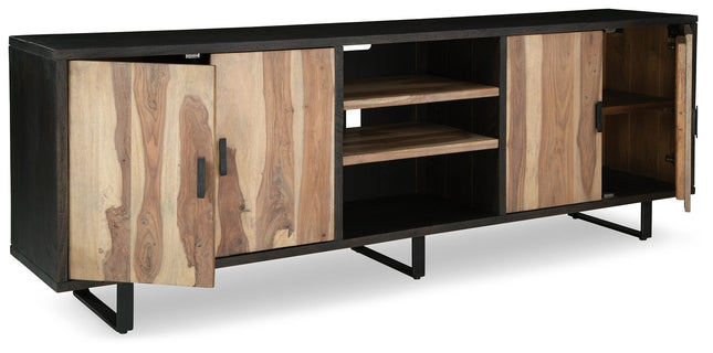 Bellwick - Natural / Brown - Accent Cabinet Signature Design by Ashley® 