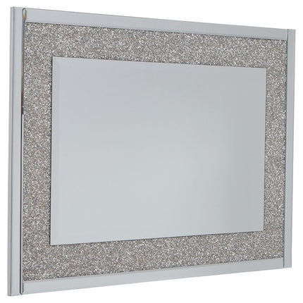 Kingsleigh - Metallic - Accent Mirror - Rectangular Ashley Furniture 