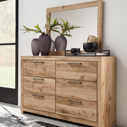 Hyanna - Tan - Dresser, Mirror Signature Design by Ashley® 