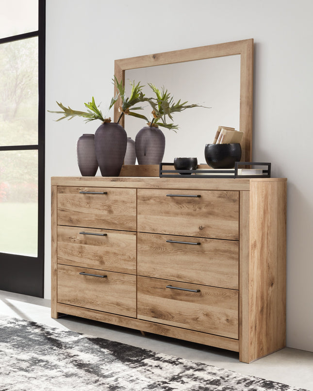 Hyanna - Tan - Dresser, Mirror Signature Design by Ashley® 