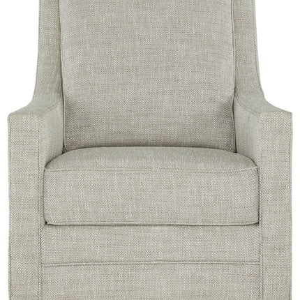 Kambria - Fog - Swivel Glider Accent Chair Signature Design by Ashley® 