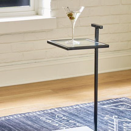 Mannill - Black / White - Accent Table Signature Design by Ashley® 