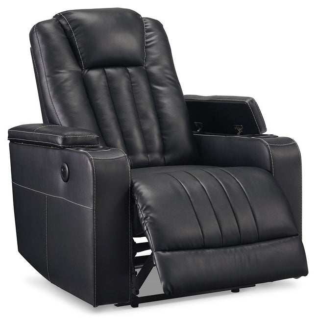 Center Point - Black - Zero Wall Recliner Signature Design by Ashley® 