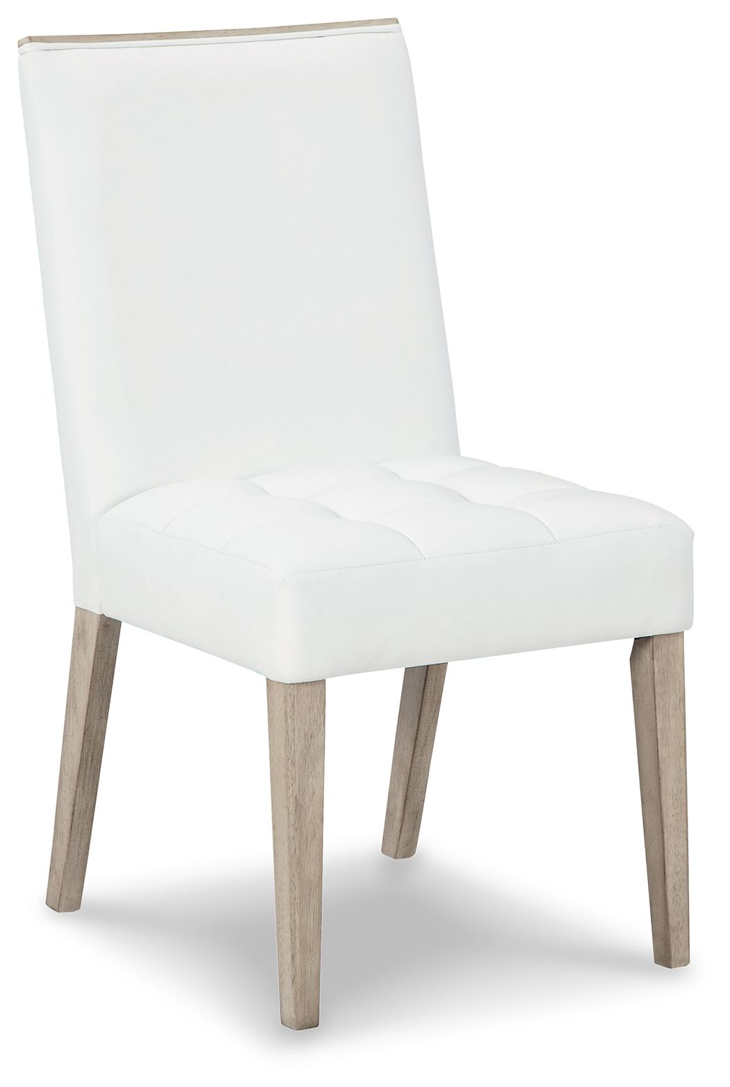 Wendora - Bisque / White - Dining Uph Side Chair (Set of 2)