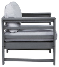 Thumbnail for Amora - Charcoal Gray - Lounge Chair W/Cushion (Set of 2) - Tony's Home Furnishings