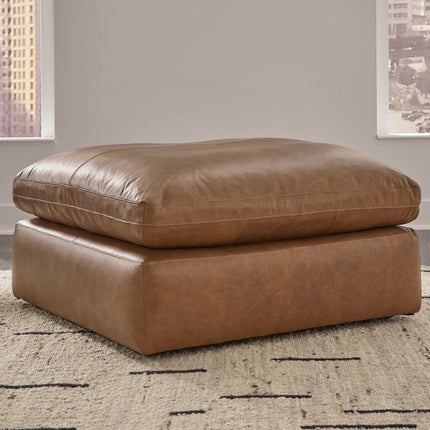 Emilia - Caramel - Oversized Accent Ottoman Signature Design by Ashley® 