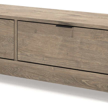 Oliah - Natural - Storage Bench Ashley Furniture 