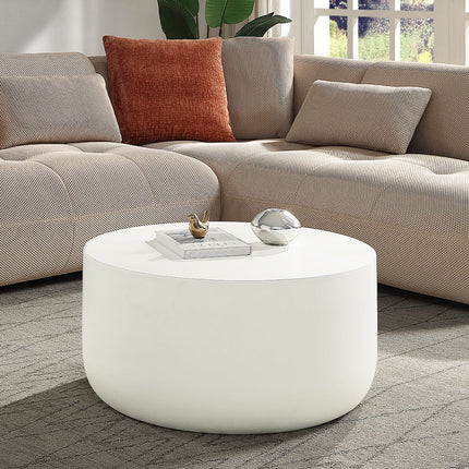 Dustan - Coffee Table - Natural White Finish ACME 