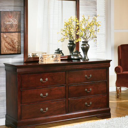 Alisdair - Dresser, Mirror, Sleigh Bed Signature Design by Ashley® 