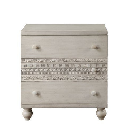 Roselyne - Nightstand - Antique White Finish ACME 