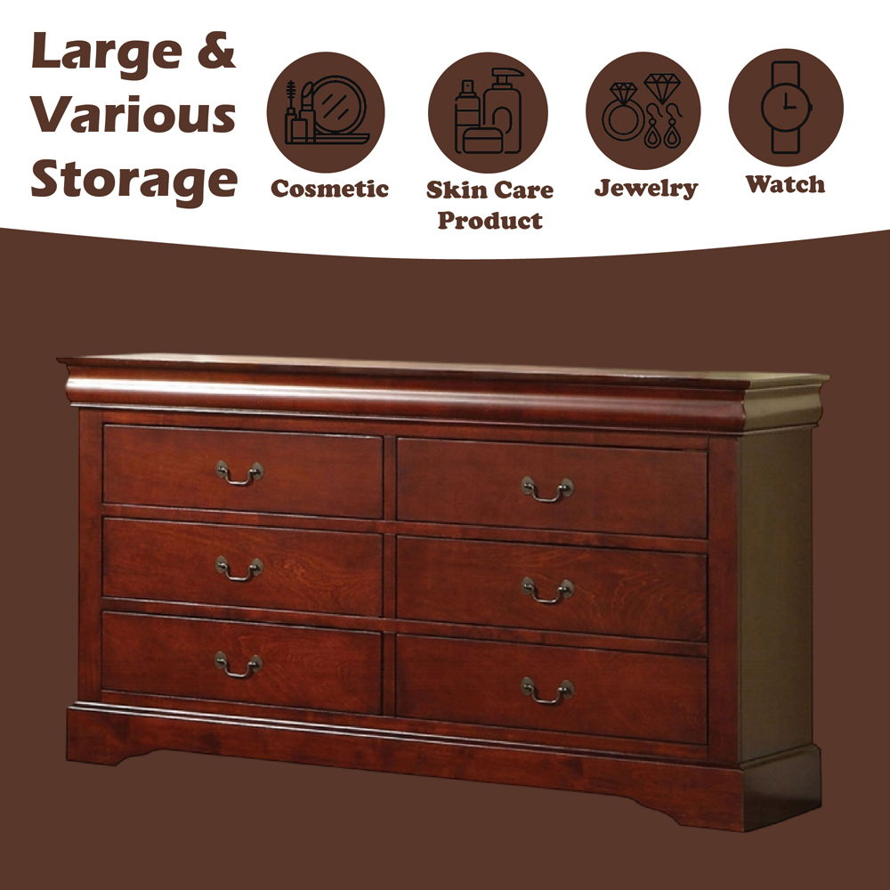 Louis Philippe III - Dresser - Tony's Home Furnishings