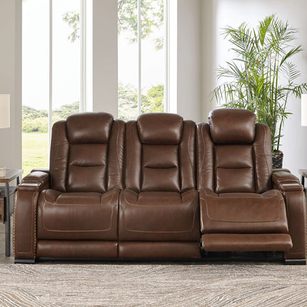 The Man-Den - Power Reclining Sofa Ashley Furniture 