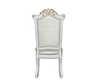 Vendom - Side Chair (Set of 2) - PU & Antique Pearl Finish ACME 