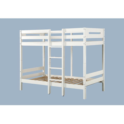 Esin - Twin Over Twin Bunk Bed - White ACME 