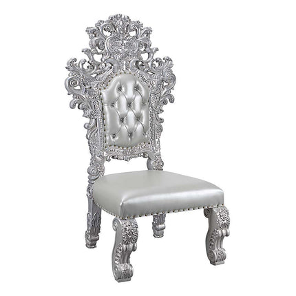 Valkyrie - Side Chair (Set of 2) - Antique Platinum - Tony's Home Furnishings