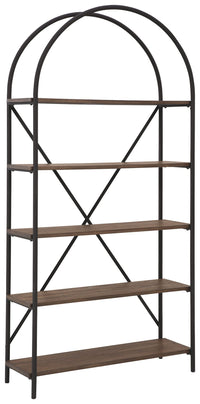 Galtbury - Brown / Black - Bookcase Signature Design by Ashley® 