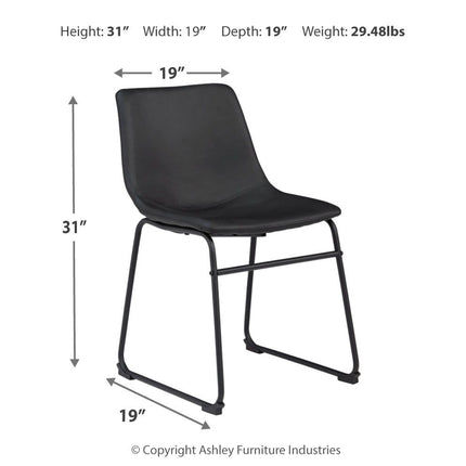 Centiar - Upholstered Side Chair Signature Design by Ashley® 