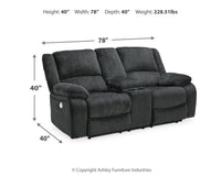 Draycoll - Reclining Loveseat Ashley Furniture 