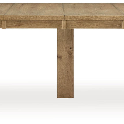 Galliden - Light Brown - Rectangular Dining Room Extension Table Signature Design by Ashley® 