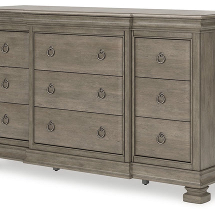 Lexorne - Gray - Dresser Signature Design by Ashley® 