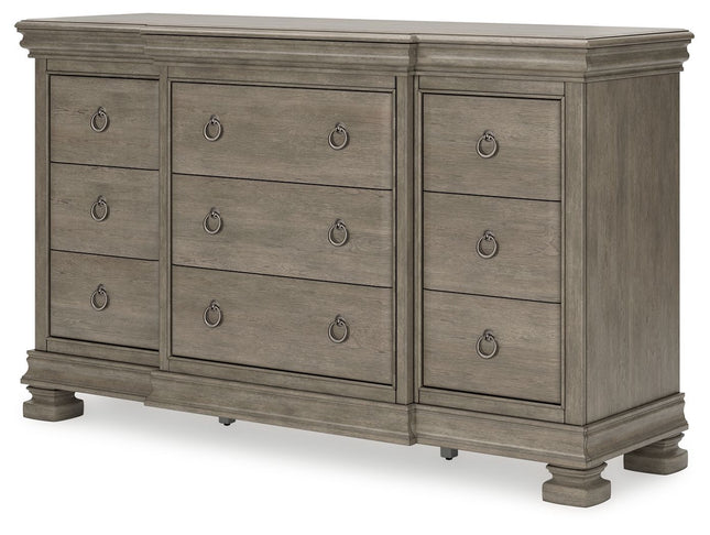 Lexorne - Gray - Dresser Signature Design by Ashley® 