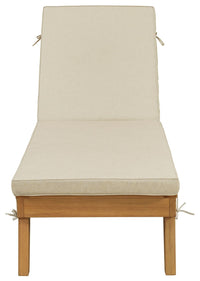 Thumbnail for Byron - Light Brown - Chaise Lounge With Cushion - Tony's Home Furnishings