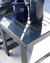Thumbnail for Amora - Charcoal Gray - Square End Table