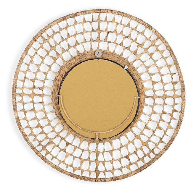 Deltlea - Natural - Accent Mirror Signature Design by Ashley® 