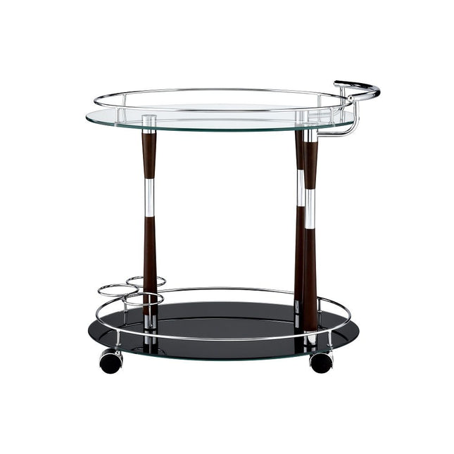 Vorsila - Serving Cart - Pearl Silver ACME 