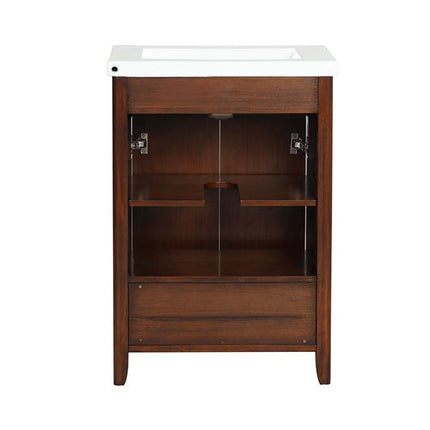 Lelia - Sink Cabinet - Walnut Finish ACME 