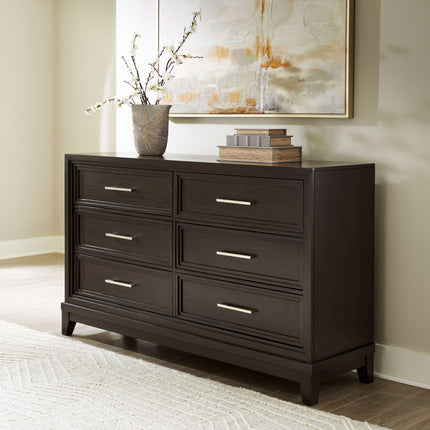 Neymorton - Dark Grayish Brown - Dresser Signature Design by Ashley® 