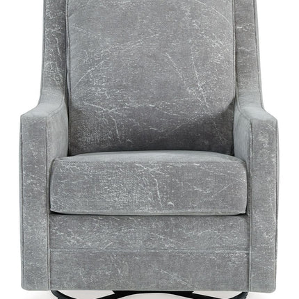 Kambria - Ash - Swivel Glider Accent Chair Signature Design by Ashley® 