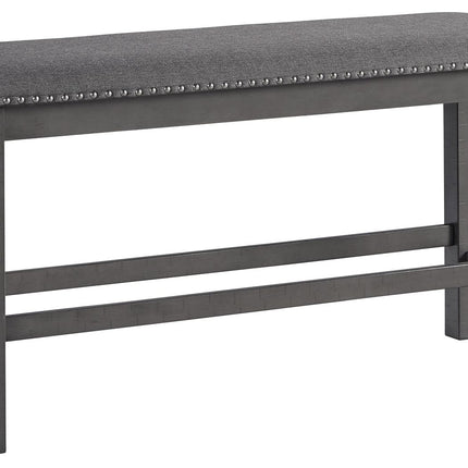 Myshanna - Gray - Double Uph Bench Signature Design by Ashley® 