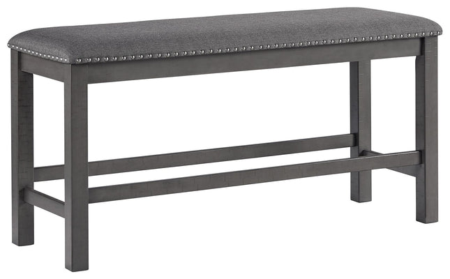 Myshanna - Gray - Double Uph Bench Signature Design by Ashley® 