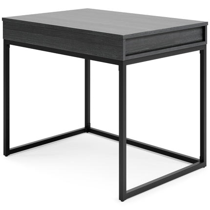 Yarlow - Black - Home Office Lift Top Desk Signature Design by Ashley® 