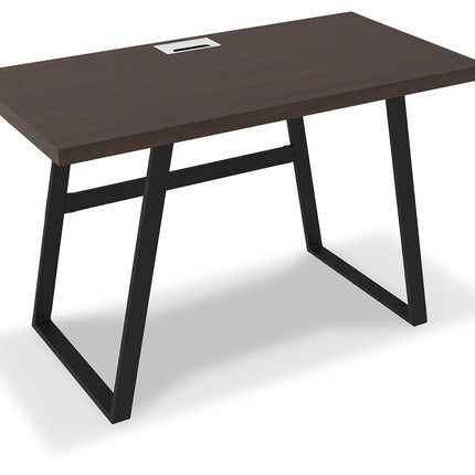 Camiburg - Warm Brown - Home Office Small Desk Ashley Furniture 