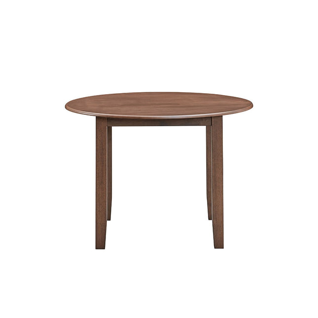 Ferris - Round Dining Table - Brown Finish ACME 