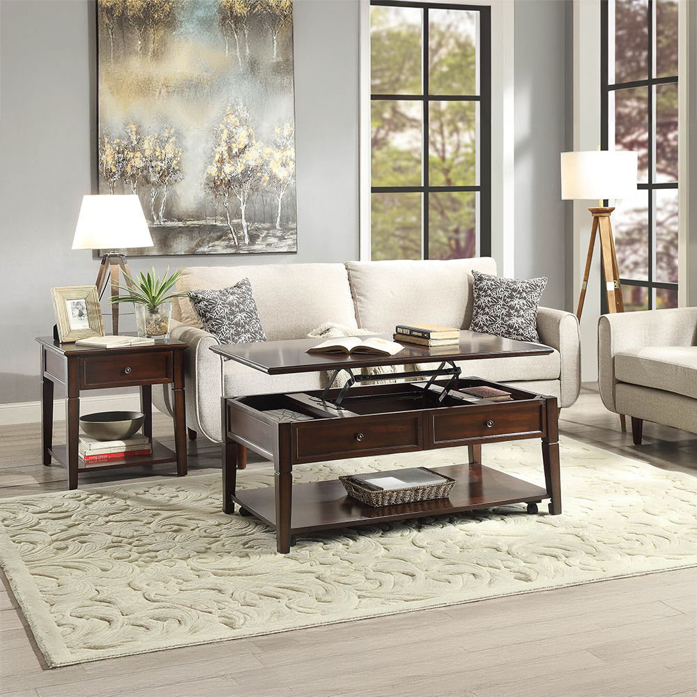 Malachi - Coffee Table w/Lift Top - Tony's Home Furnishings