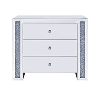 Noralie - Accent Table - Mirrored - 32