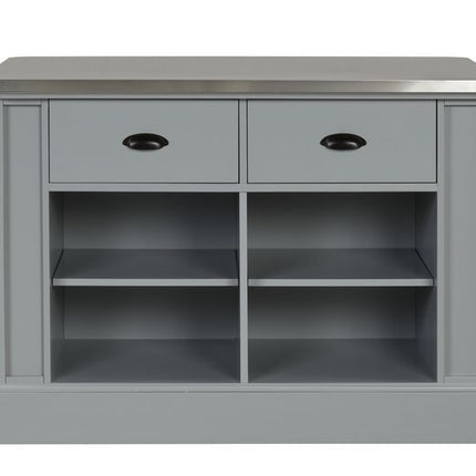 Urrur - Kitchen Island - Gray Finish ACME 