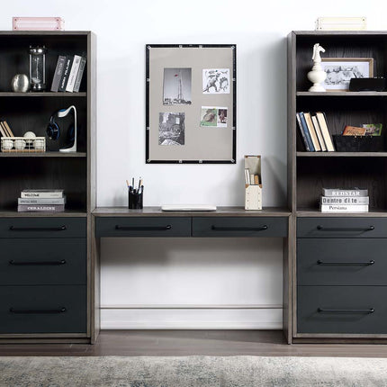 Estevon - Bookshelf - Gray Oak Finish ACME 