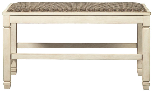 Bolanburg - Beige - Dbl Counter Uph Bench Signature Design by Ashley® 