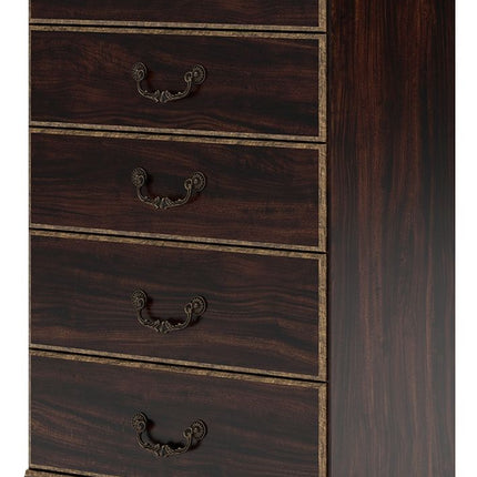 Glosmount - Two-tone - Five Drawer Chest Signature Design by Ashley® 