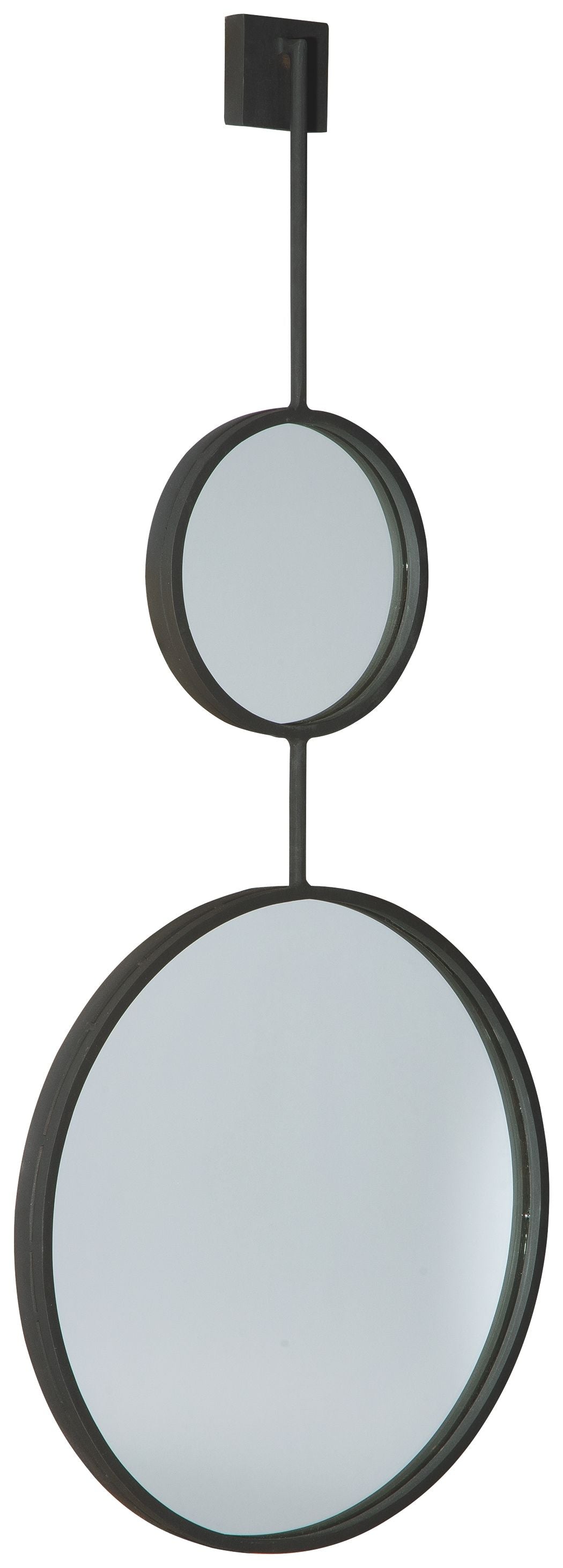 Brewer - Black - Accent Mirror - Tony's Home Furnishings