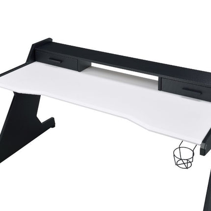 Bigga - Gaming Table - Black & White Finish ACME 